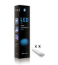 Techtouch Axis Blue Kit 4x9 LED Rigid Strips (3W) Strip