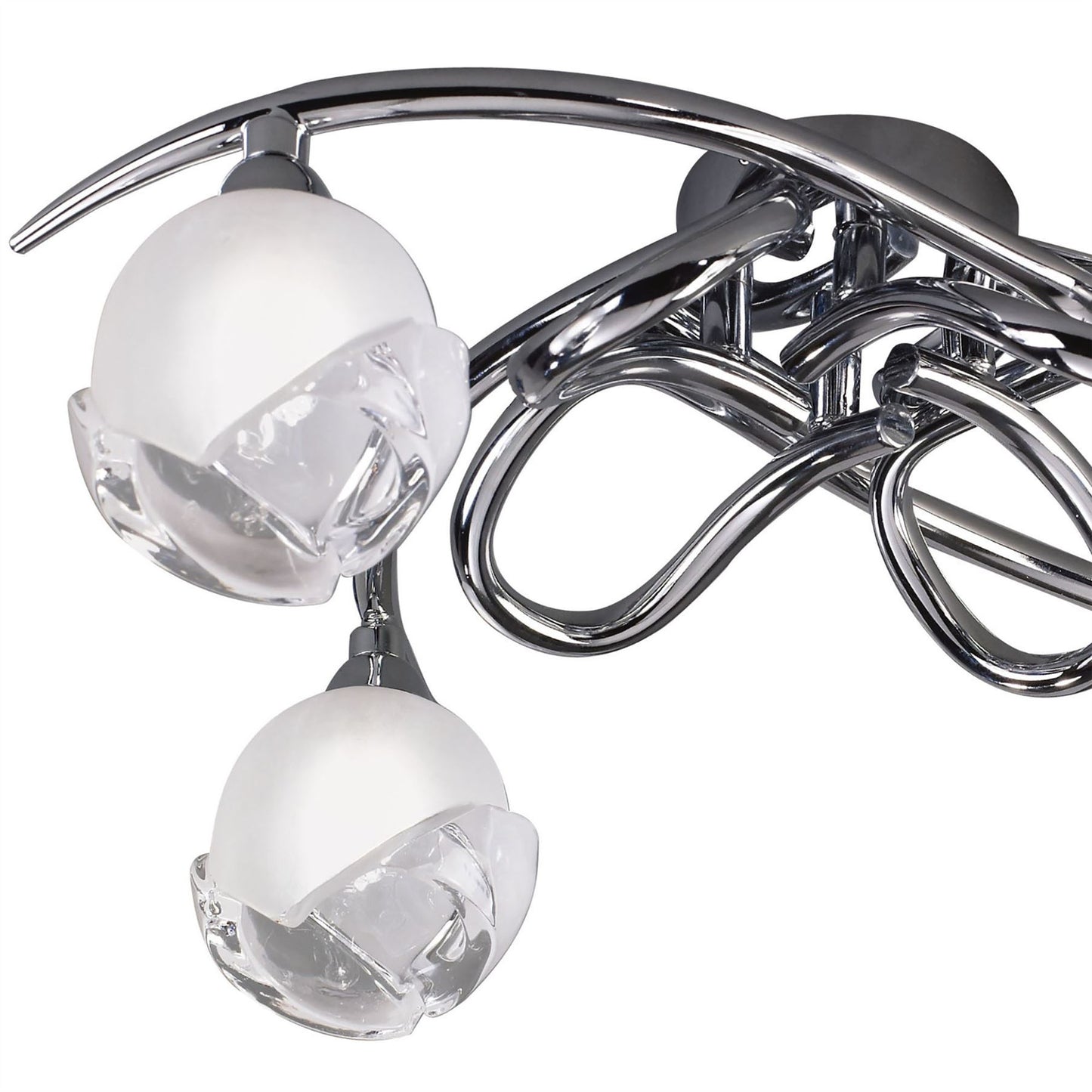 Mantra M0807 Fragma Ceiling 4 Light G9, Polished Chrome
