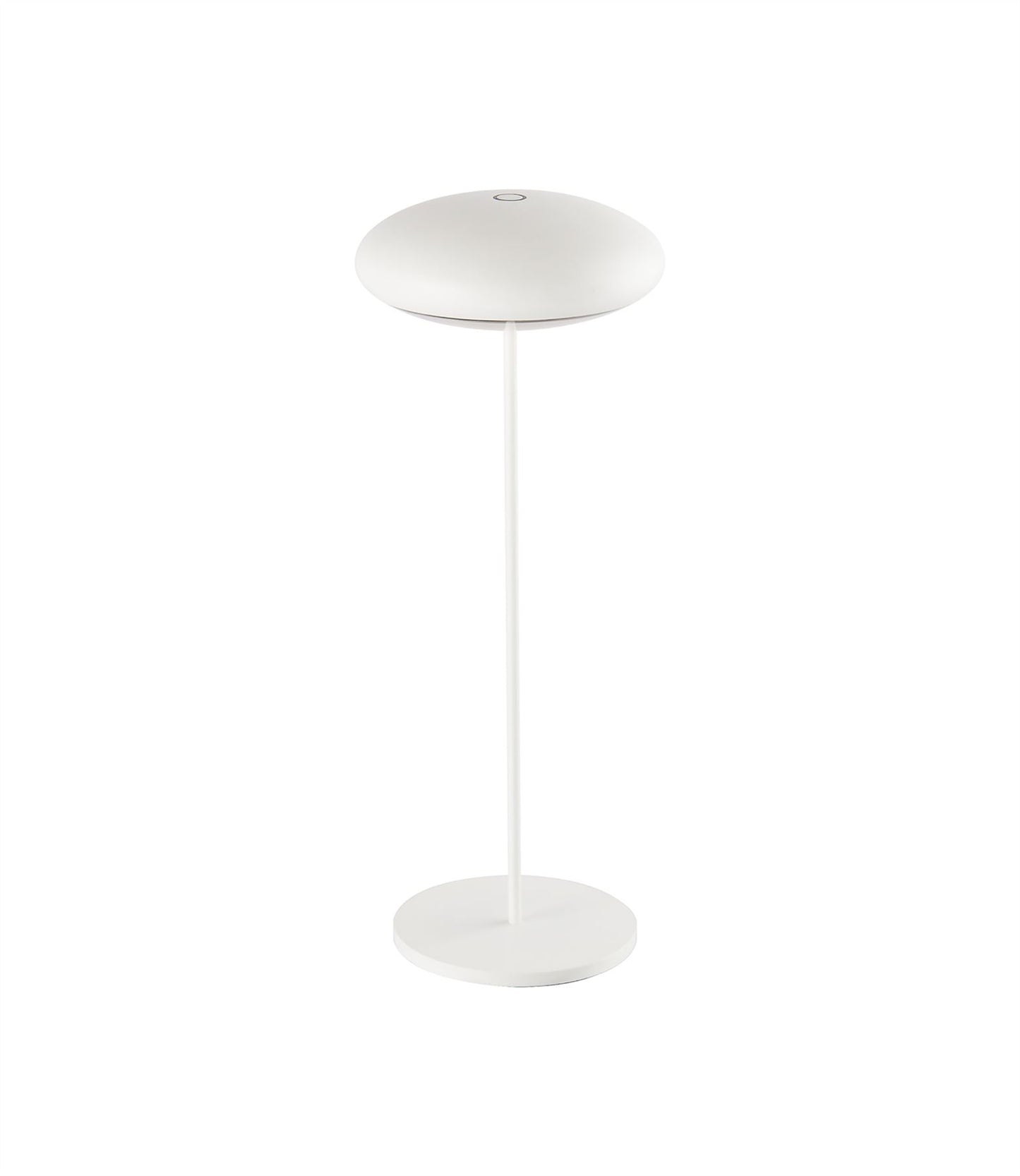 Mantra Fusion Klappen Cordless Klappen Rechargeable Battery Operated Table Lamp with USB Cable, 2.2W LED, 3000K, 188lm, IP54, White, 3yrs Warranty