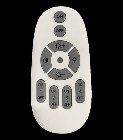 Mantra Fusion M5762 Lunas Pendant 63.5cm x 46.3cm 43W LED 3000K, 2120lm, RF Remote Control White, 3yrs Warranty