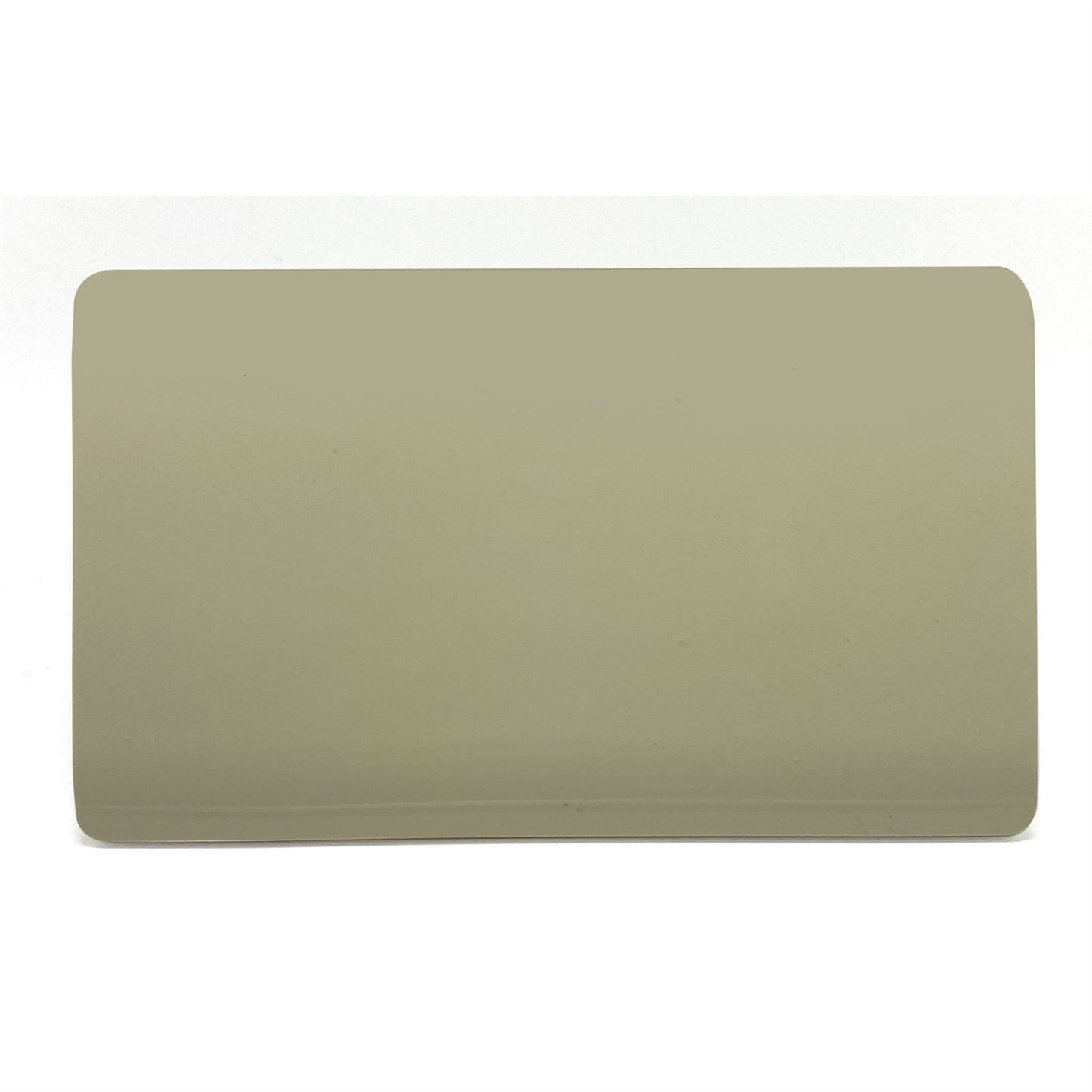 Trendi 2 Gang Artistic Modern Glossy Tactile Double Blanking Plate Gold