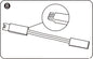 Techtouch Axis Connecting Cable Single Colour 5cm Strip