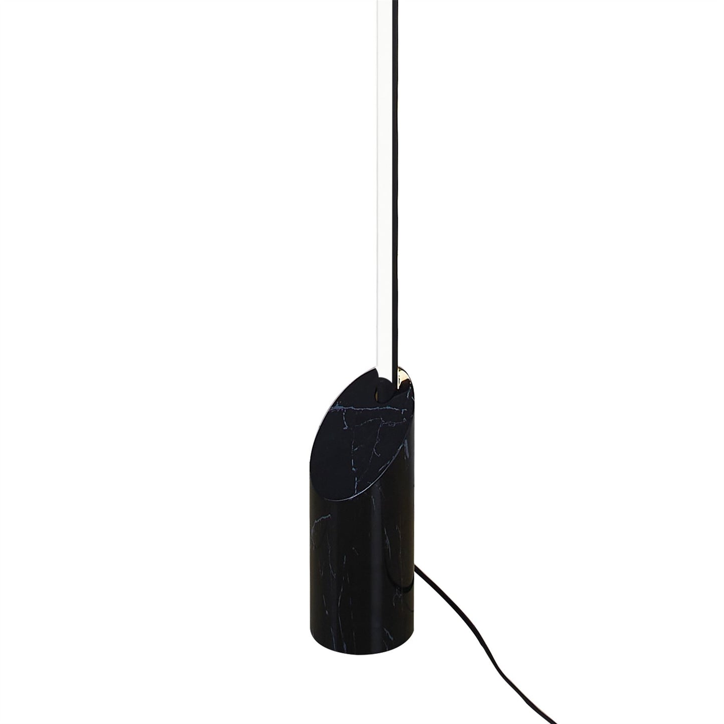 Mantra Marmol Floor Lamp, 28W LED, 3000K, 1680lm, Black Marble/Black, 3yrs Warranty