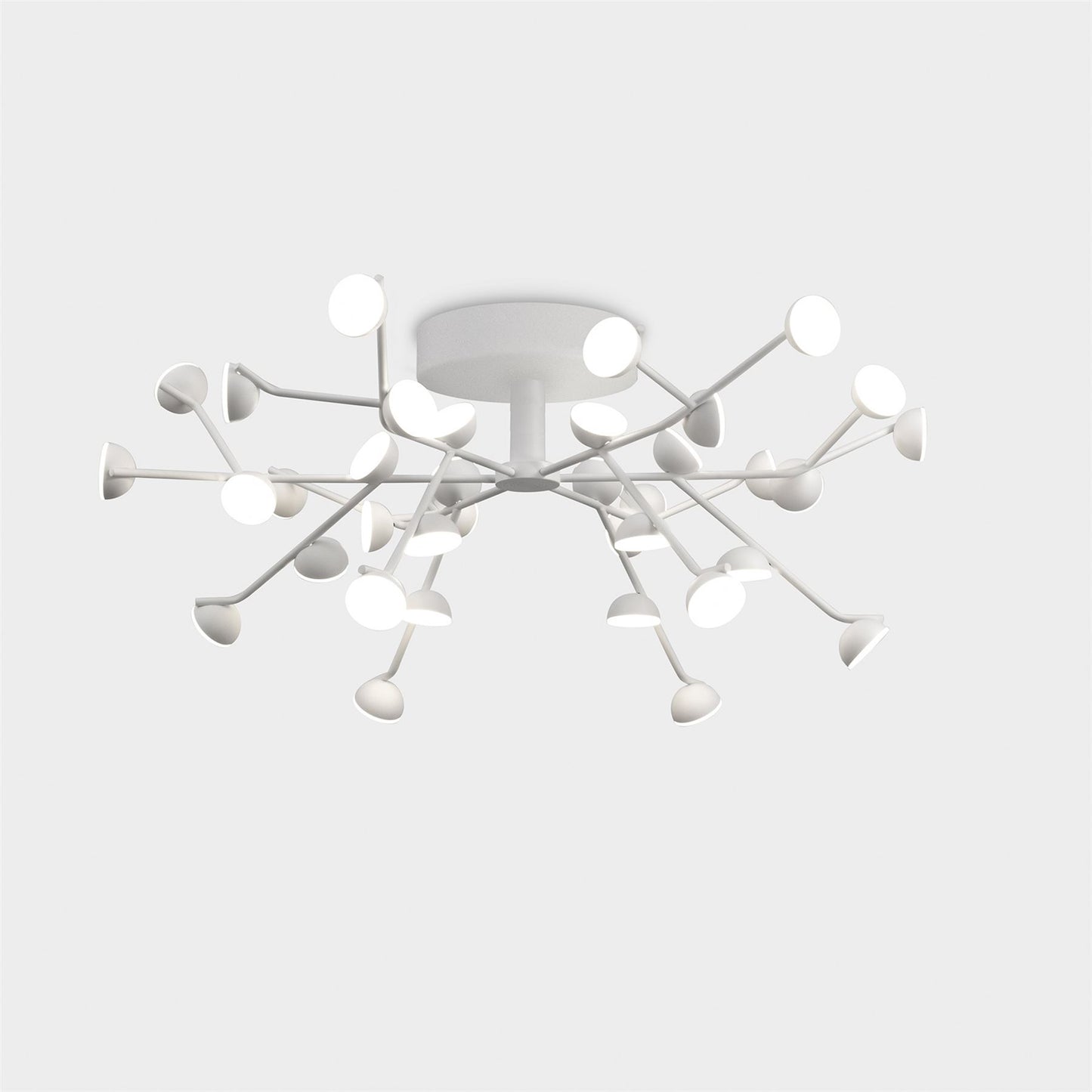 Mantra M6415 Adn 36 Light Ceiling Light, Round 74cm, 100W LED, 3000K, 5500lm, White, 3yrs Warranty