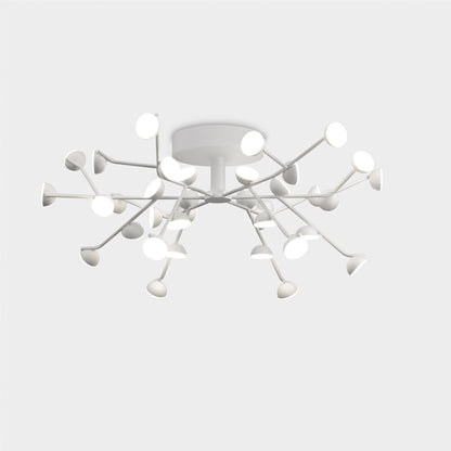 Mantra M6415 Adn 36 Light Ceiling Light, Round 74cm, 100W LED, 3000K, 5500lm, White, 3yrs Warranty