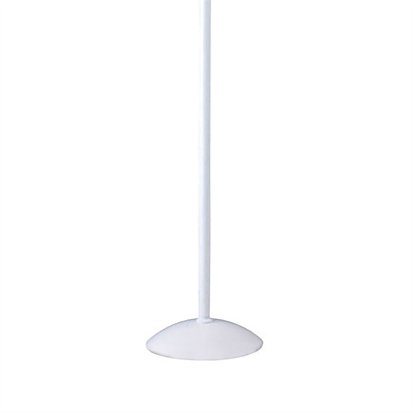 Diyas Llamas Floor Lamp 6 Light G4, Gloss White, NOT LED/CFL Compatible