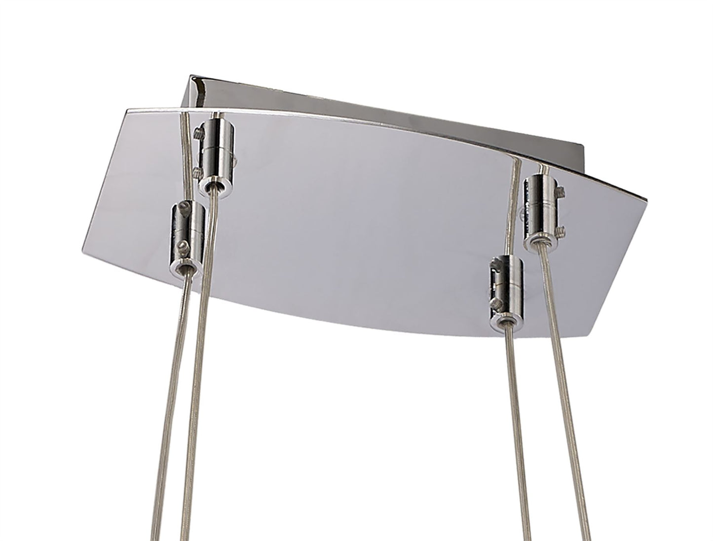 Mantra M5012 Lux Linear Pendant 5 Light G9 Line, Polished Chrome