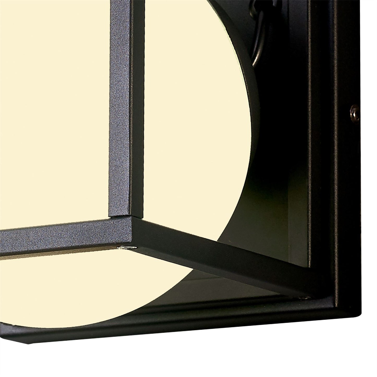 Mantra Desigual Medium Wall Light, 1 Light E27, Matt Black