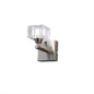 Mantra Cuadrax SN Cuadrax Wall Light 1 Light G9, Satin Nickel (0004029)