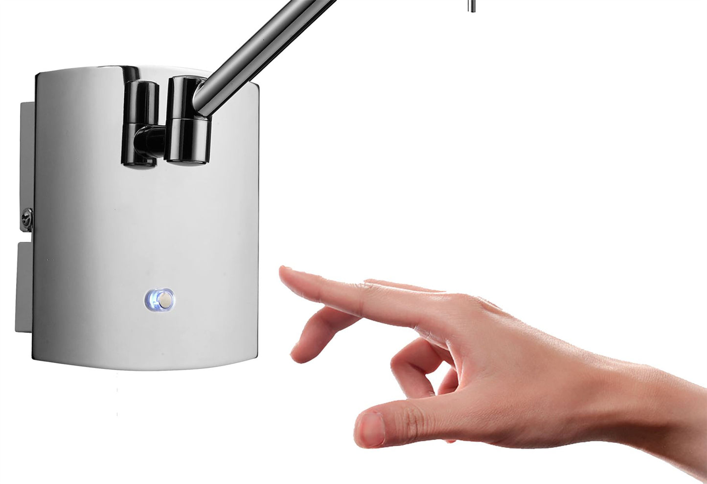 Mantra M4959 Phuket Wall Light 1 Light 7W LED 3000K, 600lm, Polished Chrome, 3yrs Warranty