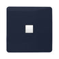 Trendi Switch 1 Gang RJ45 Cat 6 Modern Designer PC Ethernet Socket in Navy