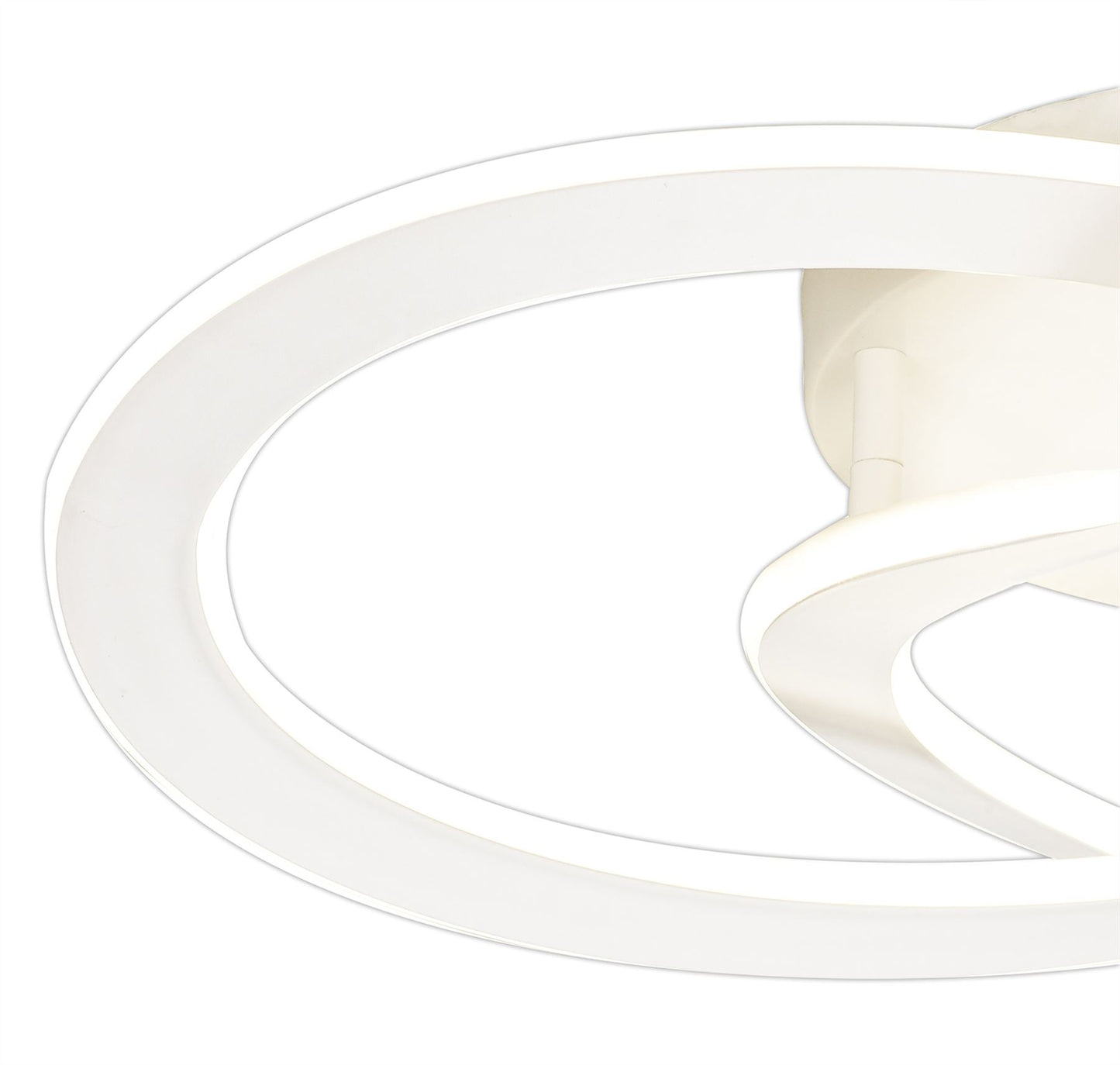 Mantra Planet 75cm Ceiling Light, 80W LED, 3000K, 3900lm, White, 3yrs Warranty