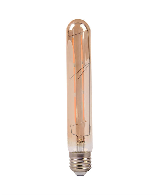 Mantra Fusion Lamps LED 18.5cm T30 Vintage E27, 6W Extra Warn White 2400K Amber Finish