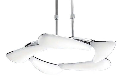 Mantra Mistral LED M3801 Mistral Telescopic 30W LED Round 3000K, 2700lm, Polished Chrome/Frosted Acrylic, 3yrs Warranty - M3801 Ceiling