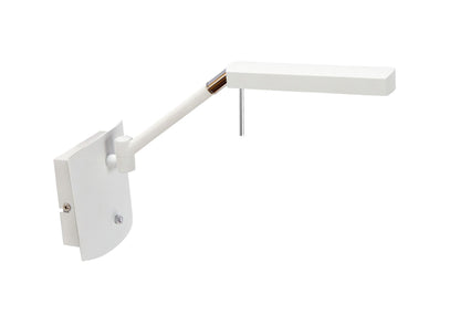 Mantra M4954 Phuket Wall Light 1 Light 7W LED 3000K, 600lm, Matt White/Polished Chrome, 3yrs Warranty