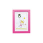 Diyas Home Crystal Wall Art (DH) Bambino Girl with Balloon, Pink Frame Green Crystal Framed