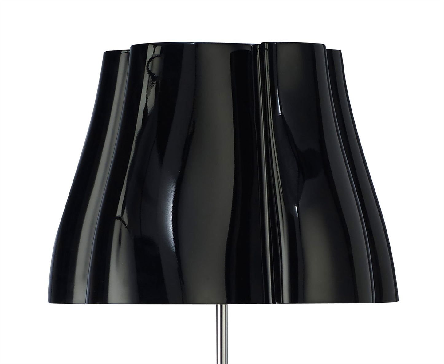 Mantra M3723 Miss Floor Lamp 3 Light E27, Gloss Black/Polished Chrome