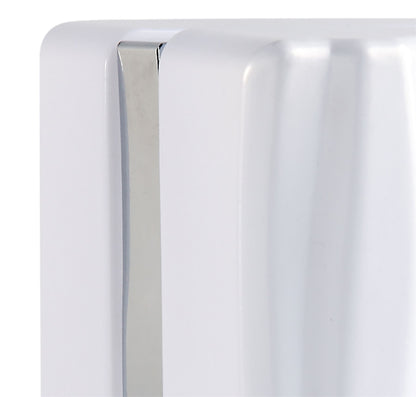 Mantra M5046 Arena Table Lamp 8W LED White IP20 3000K, 1080lm, Polished Chrome/White Acrylic, 3yrs Warranty