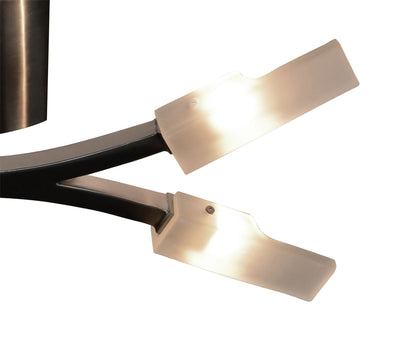 Mantra (0037 004) Arco 47cm Ceiling 4 Light G9, Satin Nickel