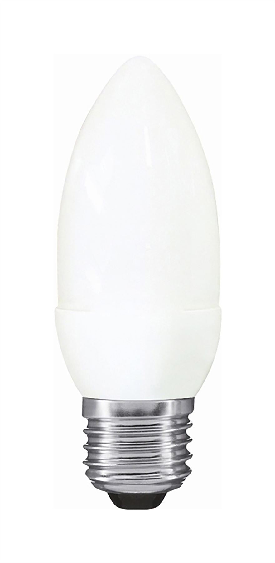 Luxram Extra Mini Sup Candle Extra Mini Supreme Candle E27 9W 2700K Compact Fluorescent Compact