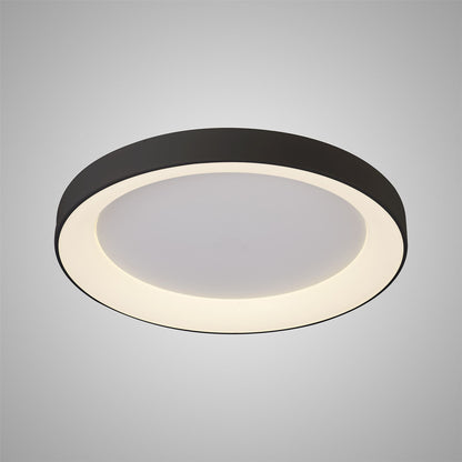 Mantra Fusion Niseko Ring Ceiling 65cm 48W LED, 3000K, 3900lm, Black, 3yrs Warranty Ceiling