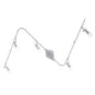 Diyas Diama Flexi Linear G9 5 Light G9 Nickel/Polished Chrome/Opal Glass
