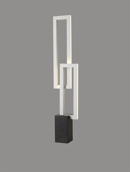 Mantra Fusion Mural Table Lamp, 18W LED, 3000K, 1380lm, IP20, Matt White, 3yrs Warranty