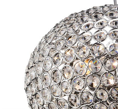 Diyas Vado 28cm Semi Flush 3 Light G9 Polished Chrome/Crystal