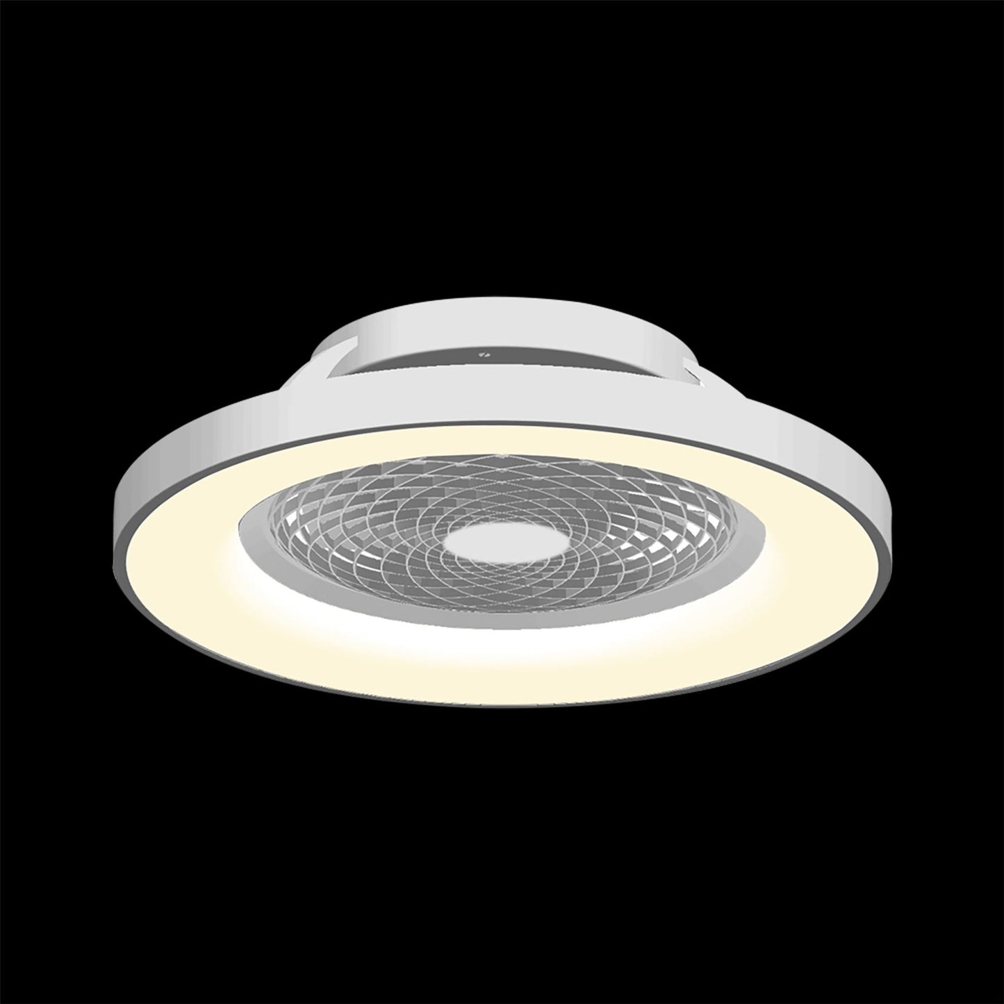 Tibet 65cm 70W LED Dimmable Ceiling Light With 35W DC Reversible Fan,Remote, APP & Alexa/Google Voice, 3900lm, Silver, 5yrs Warranty