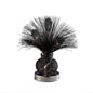 Diyas Home Lenore Aluminium (DH) Lenore Table Lamp 4 Light G4 Black/Polished Polished Chrome, NOT LED/CFL Compatible
