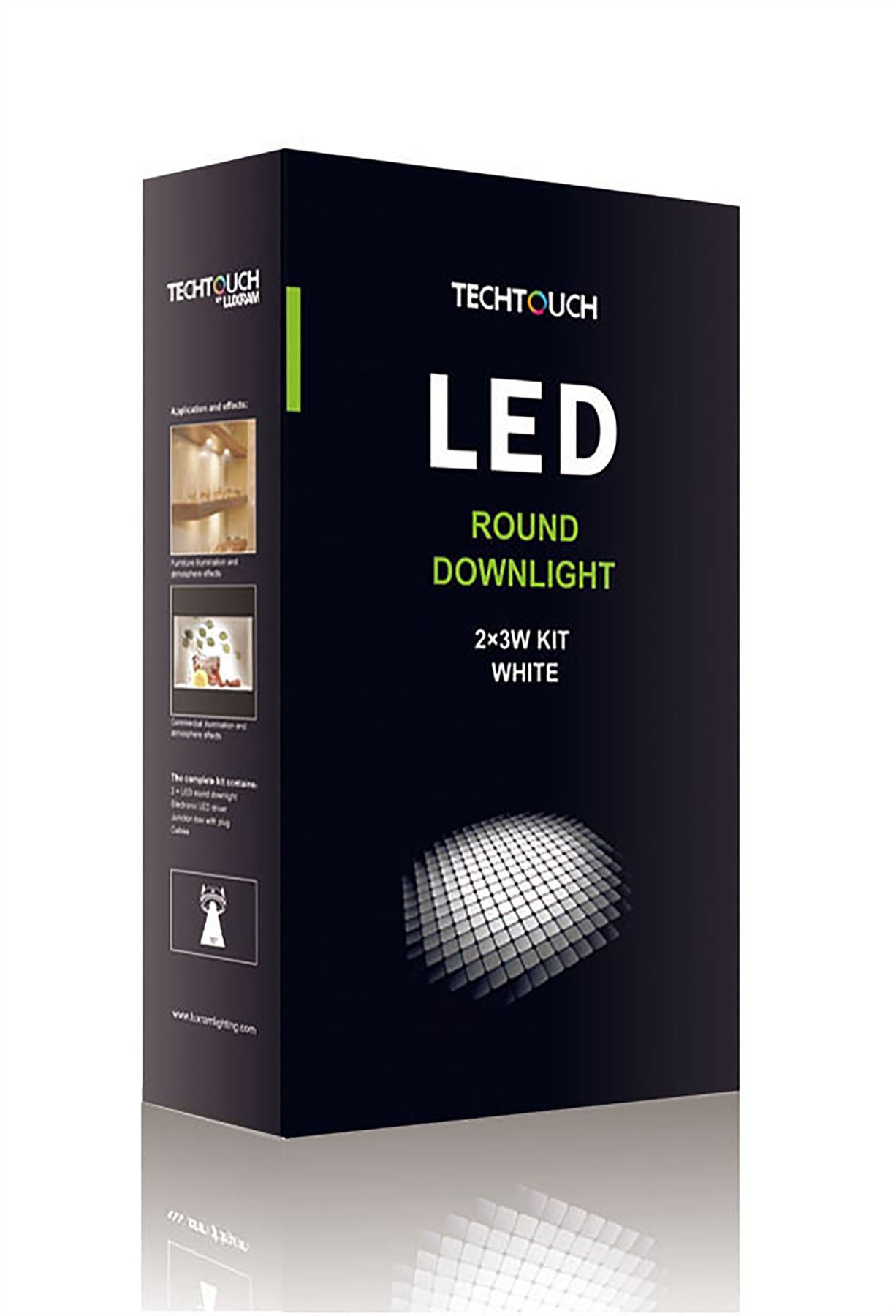 Techtouch Tech Downlight LED Adjustable Downlight 2x3W Kit 30°