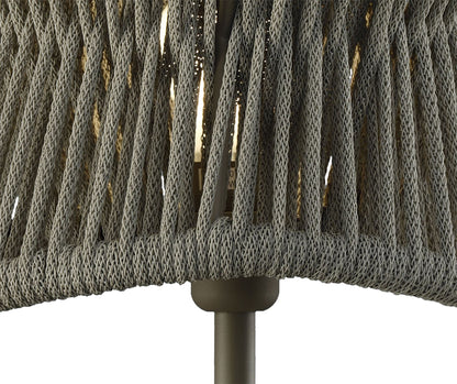 Mantra Fusion Polinesia 31cm Table Lamp, 1 x E27, IP44, Beige Oscu, 2yrs Warranty
