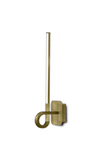 Mantra M6138 Cinto Wall Light 48cm, 6W LED, 3000K, 480lm, Antique Brass, 3yrs Warranty