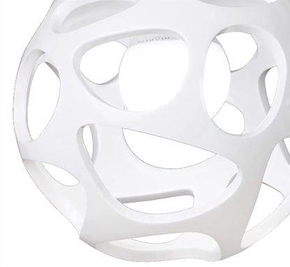 Mantra M5145 Organica Linear Pendant 3 Light E27 Line, Gloss White/Polished Chrome