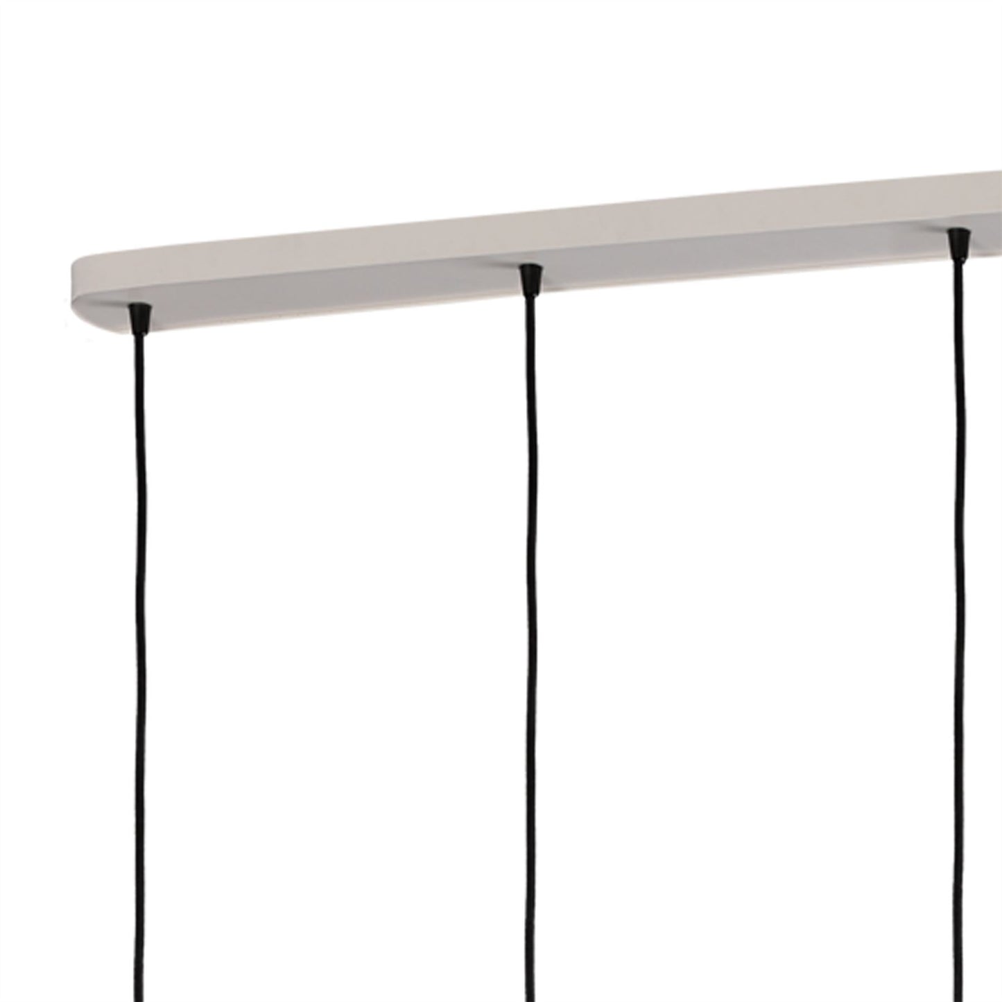 Mantra Fusion Kos E27 Fusion M5840 Kos Linear Pendant 4L 4 x E27 Max 40W, White/ Black