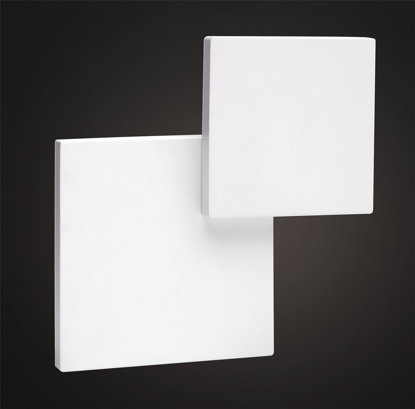 Mantra Fusion MC0141 Tahiti Wall Light Squares 5W LED 3000K Matt White, 285lm,, 3yrs Warranty