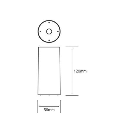 Techtouch Sensation LED Candlelight Kit 3x0.05W, 12lm, RGB (White Finish), 3yrs Warranty