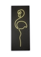 Mantra Trazos Bird Picture Wall Light, 22W LED, 4000K, 1100lm, Matt Black, 3yrs Warranty