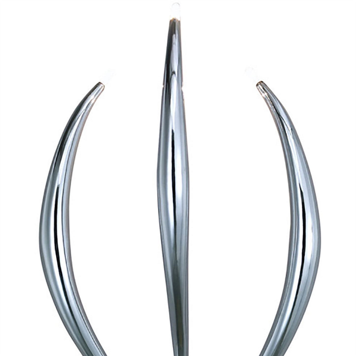 Diyas Llamas Wall Light 3 Light G4 Polished Chrome, NOT LED/CFL Compatible