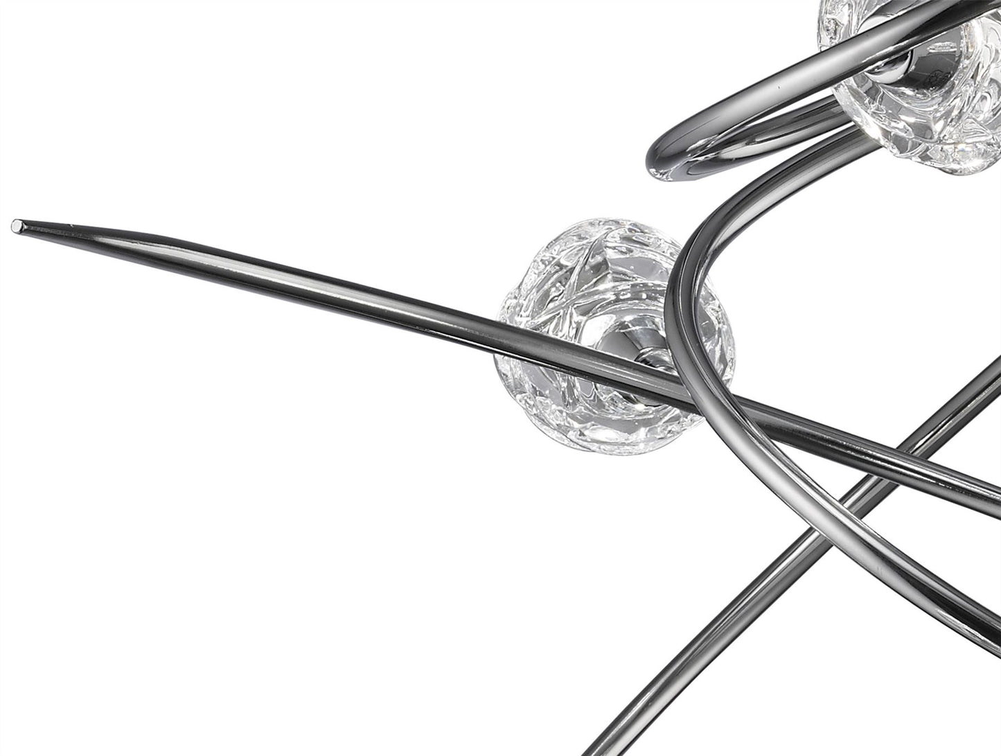 Mantra M3940 Maremagnum Ceiling 8 Light G9, Polished Chrome