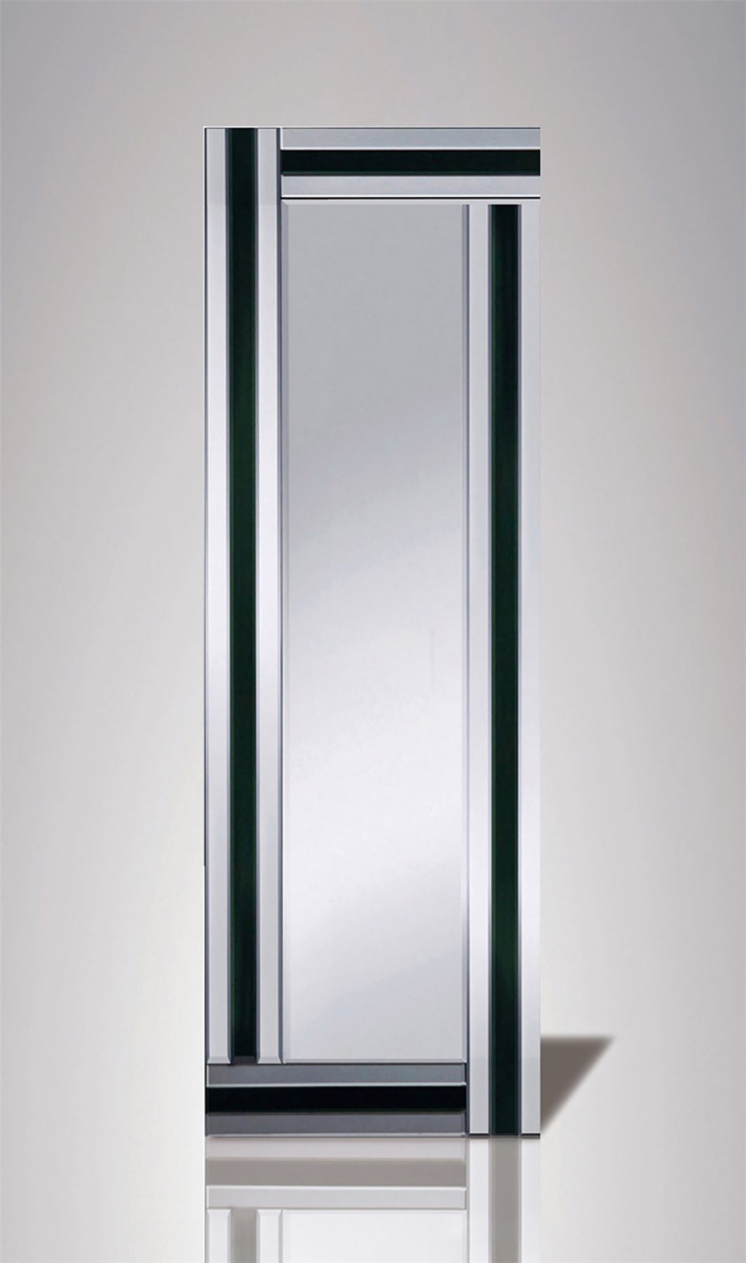 Diyas Home Armonie 120cm x 40cm Triple Strip Detailed Mirror (Can Only Be Shipped On A Pallet, Additional Charges May Apply.) Mirrors