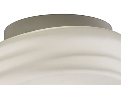 Mantra M3625 Mediterraneo Ceiling/Wall 2 Light GU10 Small, Frosted White Glass
