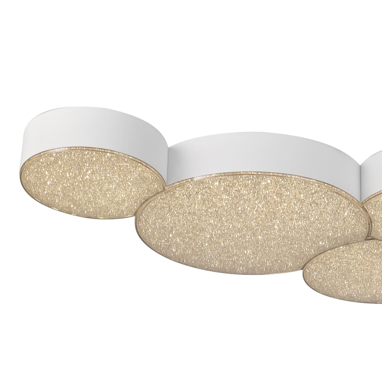 Mantra Fusion M5768 Lunas Ceiling 63.5cm x 46.3cm 43W LED 3000K, 2120lm, 3yrs Warranty - M5768 Ceiling