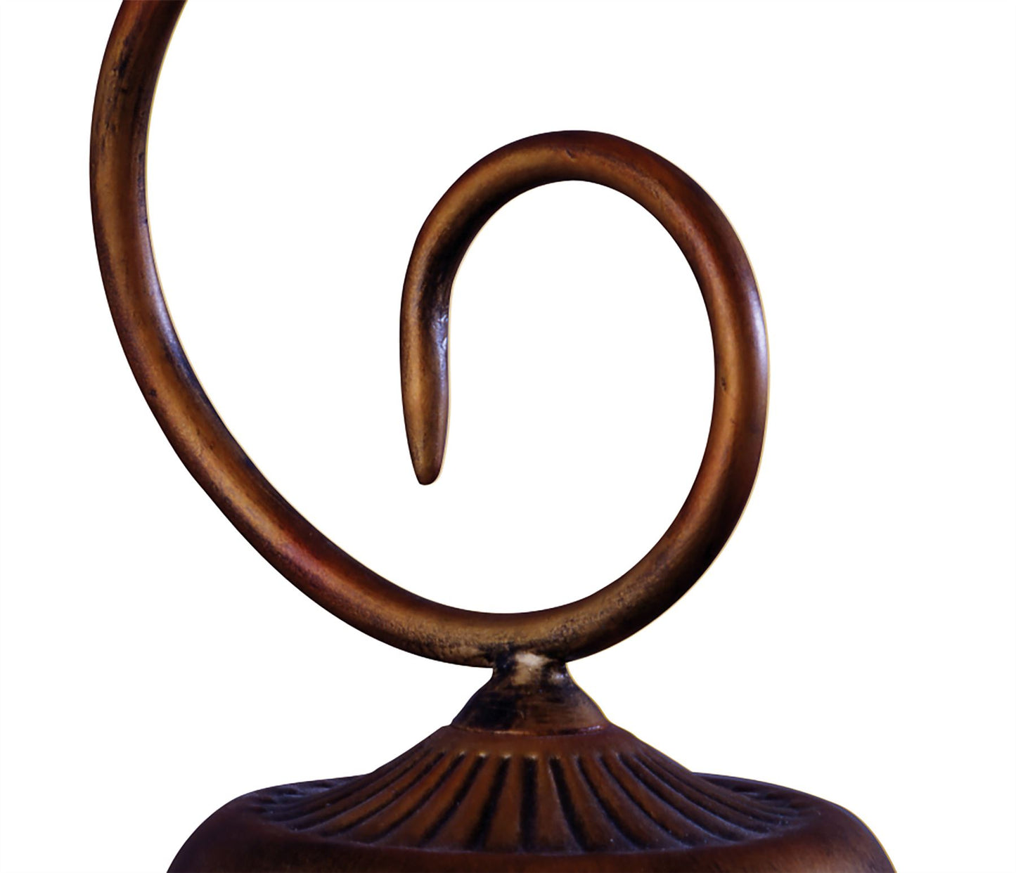 Mantra (0038 007) Wave Table Lamp 1 Light G9, Rustic Gold