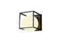 Mantra Desigual Large Wall Light, 1 Light E27, Matt Black