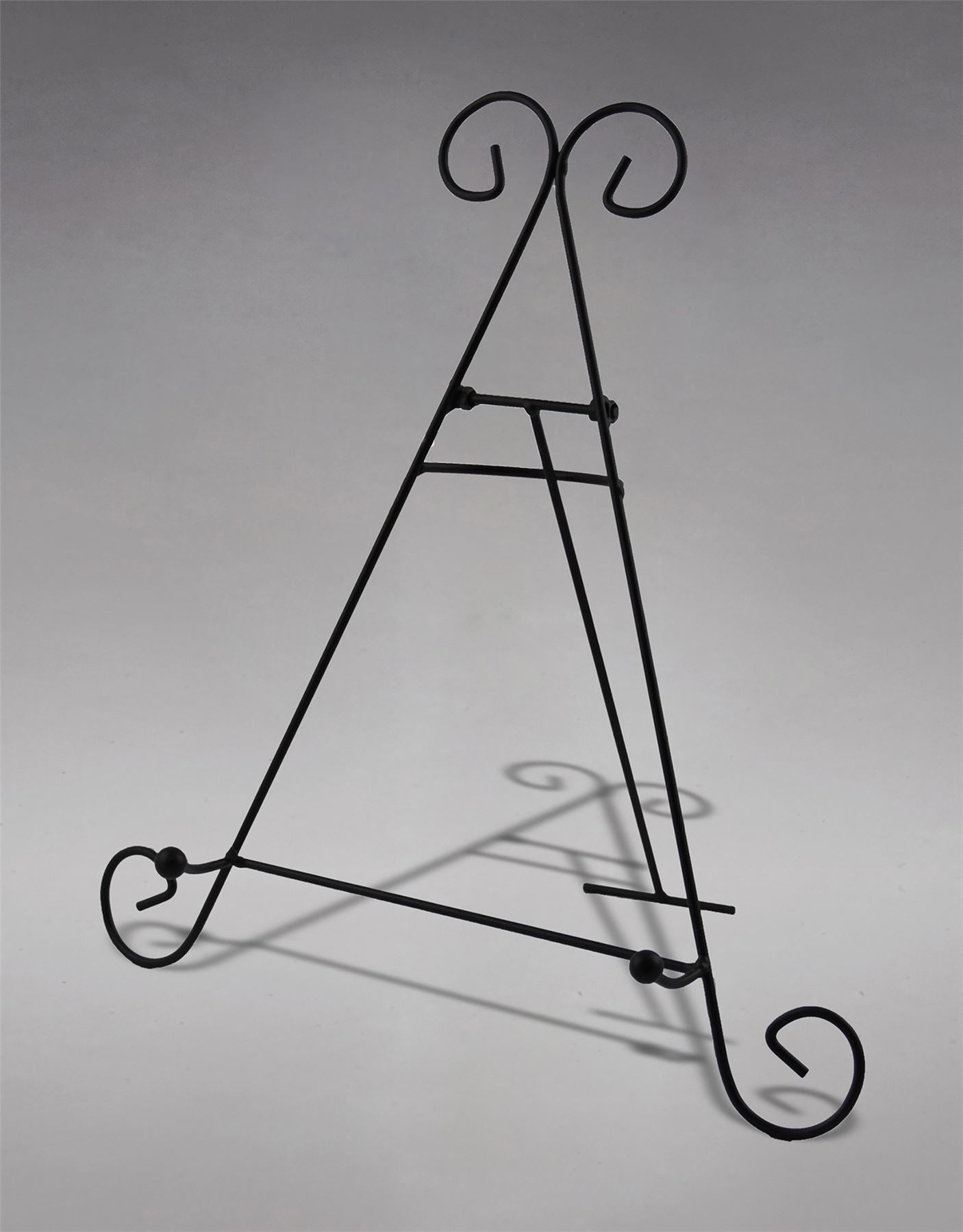 Diyas Home Stands (DH) Plate Stand Large Black Art