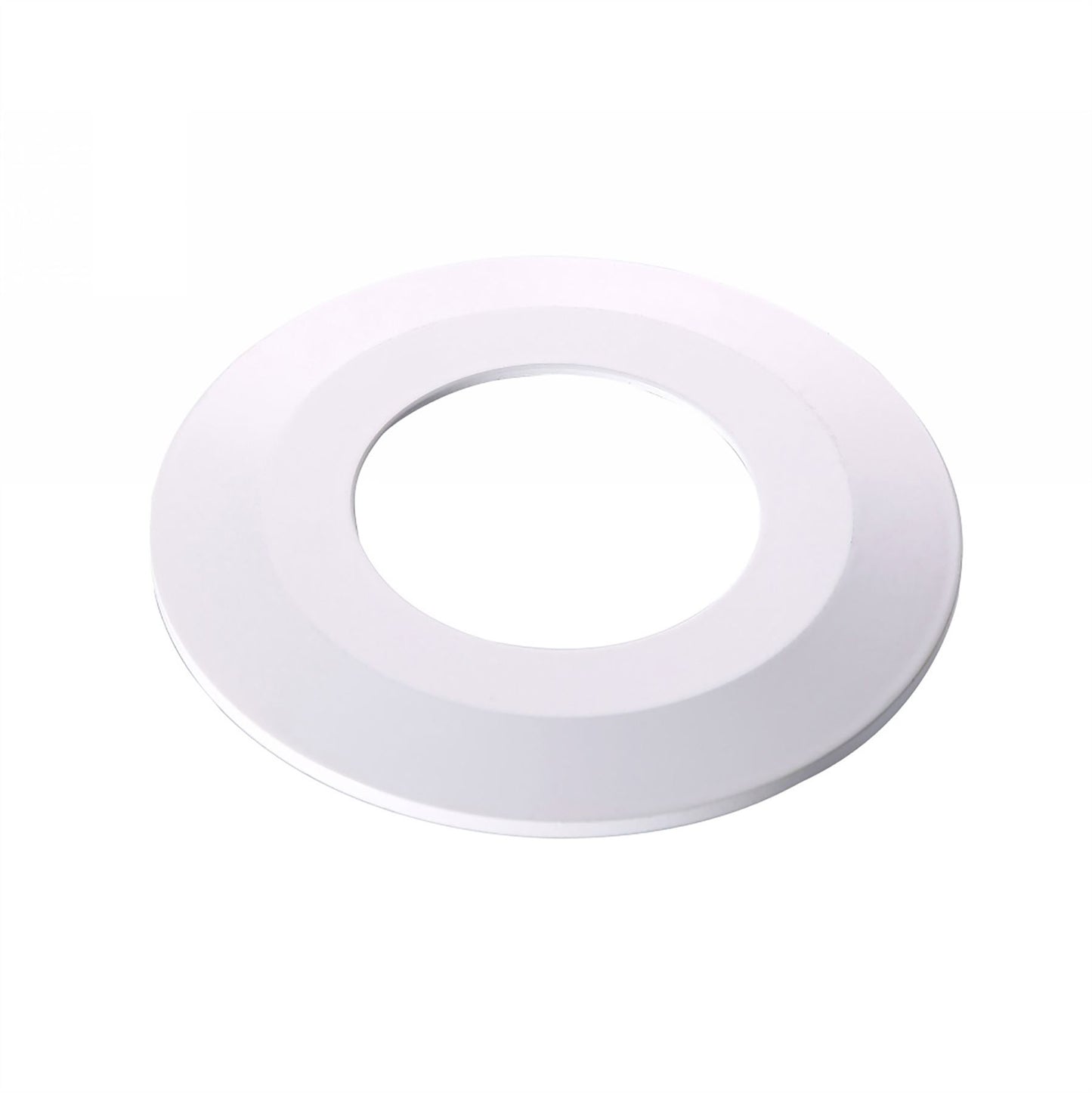 Dlux Bazi, White Aluminum Ring, 80mm x 4mm, 5 yrs Warranty Recessed
