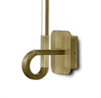 Mantra M6138 Cinto Wall Light 48cm, 6W LED, 3000K, 480lm, Antique Brass, 3yrs Warranty