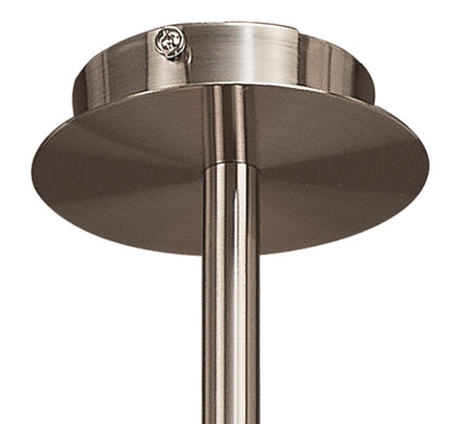 Mantra Sphere 51.7cm Semi Flush 3 Light G9, Satin Nickel
