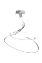 Mantra M5003 Nur XL Semi Ceiling 80W LED 3000K, 6200lm, Silver/Frosted Acrylic/Polished Chrome, 3yrs Warranty - M5003 Ceiling